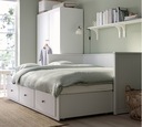 IKEA HEMNES rama leżanki 80x 200 cm BIAŁY Kod producenta 90349326