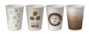 Стаканчики бумажные MIX COFFE 250мл 50шт Кофе (для перепродажи)