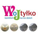 Резиновые сапоги с резиновой вставкой, воротник на резинке Wojtyłko