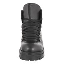 Topánky Dámske Workery Členkové čižmy Wojas Čierne 64014-51 Dominujúci vzor bez vzoru