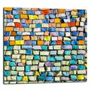 7w1 SZKLANA DESKA PANEL OCHRONNY 65x60 CEGŁA SZKŁO HARTOWANE