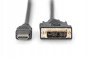 Кабель HDMI-DVI 1080p DIGITUS AK-330300-050-S 5м