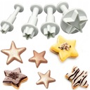 КРЕПЛЕНИЯ ДЛЯ ПЕЧЕНЬЯ ДЛЯ ТОРТОВ И УКРАШЕНИЯ ТОРТОВ ЗВЕЗДЫ ЗВЕЗДОЧКИ ФРЕЗКИ