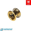 ВЕНТИЛЯЦИОННАЯ ВТУЛКА, ДВЕРНАЯ ВТУЛКА, ЗОЛОТОЙ МЕТАЛЛИК