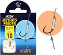 МЕТОДНАЯ ФИДЕРКА JAXON HOOKS 8 шт. игольчатый лидер 10