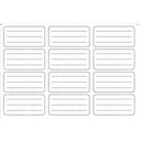 НАКЛЕЙКИ НАКЛЕЙКИ ДЛЯ БЕЛЫХ НОУТБУКОВ, 3 ЛИНИИ, 12 ШТ.