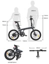 Электрический велосипед 250 Вт 36 В Samsung 10,4 Ач 100 км Гидравлический тормоз ПРИМЕНЕНИЕ