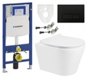 ТУАЛЕТНЫЙ НАБОР, GEBERIT FRAME, ЧАША MEXEN RICO, БЕЛЫЙ