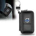 EKOSKÓRA ETUI SASZETKA POKROWIEC NA KLUCZE KLUCZYK SAMOCHODOWY VOLVO LOGO