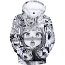 НОВАЯ ТОЛСТОВКА 3D АНИМЕ НАРУТО АХЕГАО, УНИКАЛЬНЫЙ УЗОР