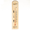 Bilovit Термометр для сауны, сосна, настенный деревянный