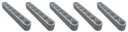 5x подъемник Lego Technic 32524, 1 балка светло-серого цвета, 1x7