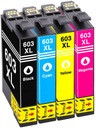 4x INK 603 XL ДЛЯ EPSON XP-2100 XP-2105 XP-2150