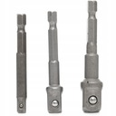 ПЕРЕХОДНИКИ РЕДУКЦИИ НАСАДКИ ДЛЯ ОТВЕРТОК 1/4 3/8 1/2