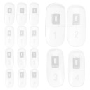 Штучні нігті, типси Безбарвний clear 100 — фото 7