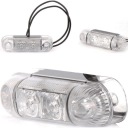 ПЕРЕДНИЙ ГАБАРИТНЫЙ ФОНАРЬ, БЕЛЫЙ ГРУЗОВИК ПРИЦЕП, ГРУЗОВИК ПРИЦЕП