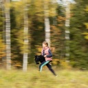 СЕРАЯ ЛОШАДЬ БОЛЬШАЯ A3 НА ПАЛОЧКЕ ИГРУШКА