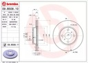 BREMBO DISCOS DE FRENADO PARTE DELANTERA 09.B508.11 