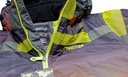 Chlapčenská zimná športová bunda teplá žltá membrána 5 000 FST 5548 164 Zapínanie zámok