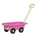 Detský vozík Vlečka 45 cm - ružový