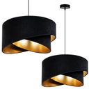 ПОДВЕСНОЙ СВЕТИЛЬНИК ПОТОЛОЧНЫЙ ЛЮСТРА, ЗОЛОТОЙ абажур ВЕЛЮР