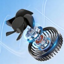 ВЕНТИЛЯТОР АВТО 12V ВЕНТИЛЯТОР МО́ЩНЫЙ I ТИХИЙ ПОД ZAPALNICZKE ПРИСОСКА  фото 13