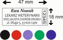 Pieczątka Automatyczna (samotuszująca) Trodat 4912 wymiary 47x18 mm +GRATIS