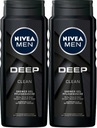 Гель для душа NIVEA MEN Deep Clean 2 x 500 мл