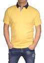 Polo koszulka żółta gładka polówka męska tshirt L Kolekcja Nowa kolekcja
