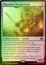 MTG Threefold Thunderhulk, FOIL (LCI) — состояние NM