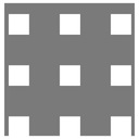 ЛИСТ ПЕРФОРИРОВАННЫЙ 200 x 200 ОЦИНКОВАННЫЙ 1 мм Qg 10 - 30