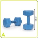 Гантелі Actiget Синій 2,5Kg