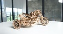 Мотоцикл СКРАМБЛЕР деревянный 3D ПАЗЛ