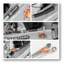 PRZEWÓD W STALOWYM OPLOCIE PRZÓD YAMAHA YZ/YZF/WR/WRF 250\450 '08-'19