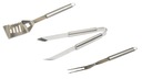 НАБОР ДЛЯ ГРИЛЯ ИЗ 3 ИНСТРУМЕНТОВ ЛОПАТЬ ВИЛКА ЩИПЦЫ