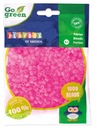 ЭКО Бусины для глажки, 1000 шт, РОЗОВЫЕ