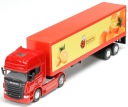 МЕТАЛЛИЧЕСКАЯ МОДЕЛЬ КОНТЕЙНЕРОВОЗ SCANIA TIR BIEDRONKA
