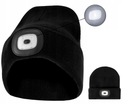 ИЗОЛИРОВАННАЯ ЗИМНЯЯ ШАПКА СО СВЕТОДИОДНЫМ ФОНАРЕМ, ЧЕРНАЯ USB PROCERA