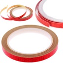 ЛЕНТА СВЕТООТРАЖАЮЩАЯ, САМОКЛЕЯЩАЯСЯ, ПРЕДУПРЕЖДАЮЩАЯ ДЛЯ ВЕЛОСИПЕДА, СКУТЕРА, КРАСНАЯ, 8М