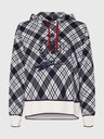 BLUZA TOMMY HILFIGER RELAXED CHECK CREST HOODY XXL Rodzaj wkładane przez głowę z kapturem