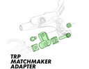 Левый адаптер TRP Matchmaker для манеток SRAM
