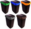Комплект БИН-КОНТЕЙНЕРА для сортировки мусора 5x25л