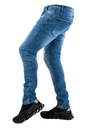 Spodnie męskie JEANSOWE zwężane przetarcia CODY r.34 Odcień atramentowy