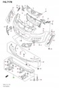 SUZUKI SX4 2006 - 2013 - SIJA APATINĖ PO AUŠINTUVAI nuotrauka 3