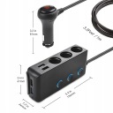 РОЗПОДІЛЮВАЧ ГНІЗДА ПРИКУРЮВАЧА 12-24V USB ROZGALEZNIK ЗАРЯДНИЙ ПРИСТРІЙ QC 3.0  (18669852235) фото min 4