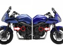 YAMAHA FZ6 FAZER 2004 - 2010 - CRASH ПОДДОНЫ MOTOPOLIS - 2 ШТУКИ PREMIUM  фото 6