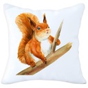 ДЕКОРАТИВНАЯ НАВУШКА 40х40 РОЖДЕСТВЕНСКАЯ С ПРИНТОМ