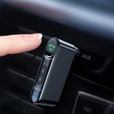 Bluetooth vysielač do auta AUX mini jack 3.5 mm Overseas Edition čierny Vybavenie v cene kabel micro do ładowania