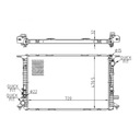 CHLODNICA, SISTEMA DE REFRIGERACIÓN DEL MOTOR HART 643 021 