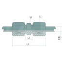 Groeneveld-Beka Złącze proste